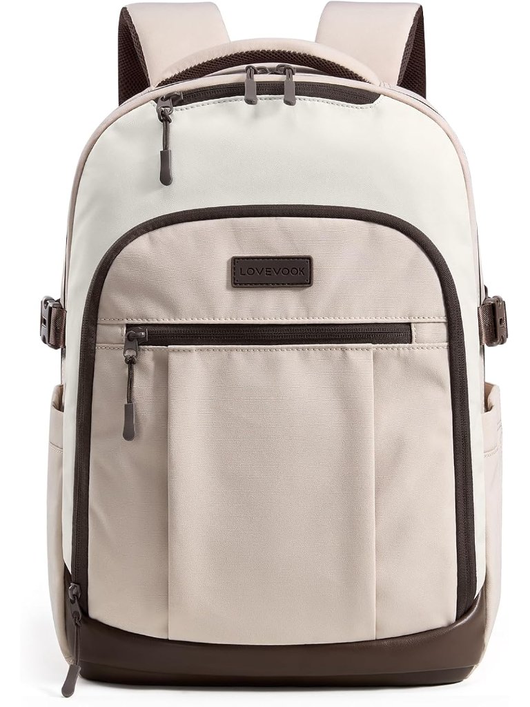 Laptop Backpack For Women With Xl Cup Pocket, Work Travel College | Fits 15.6" L